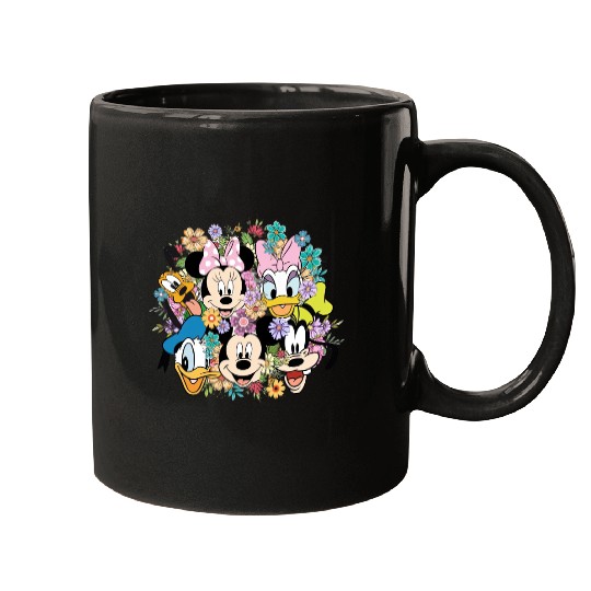 Disney Epcot Flower And Garden Festival Shirt, Floral Mickey And Friends Shirt Mugs