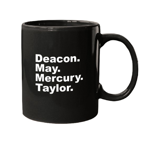 Discover Deacon May Mercury Taylor Mugs
