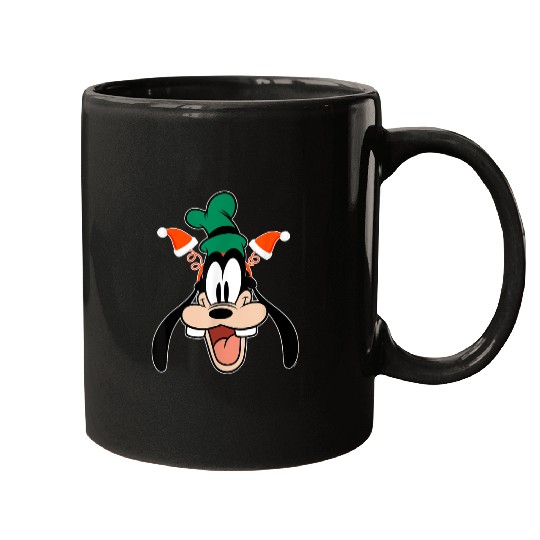 Disney Goofy Christmas Santa Hat Holiday Headban Mugs
