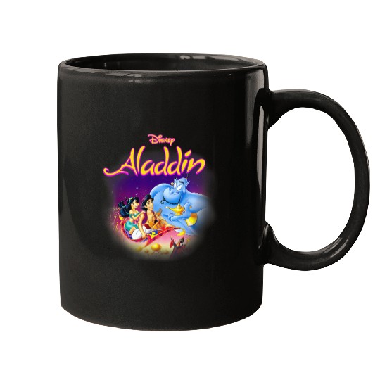 Disney Aladdin Faded Classic Movie Poster Mugs