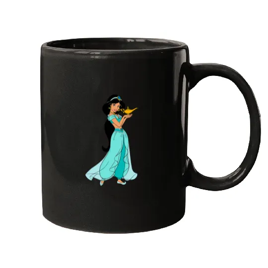 Disney Aladdin Princess Jasmine and Magic Lamp 90s Mugs