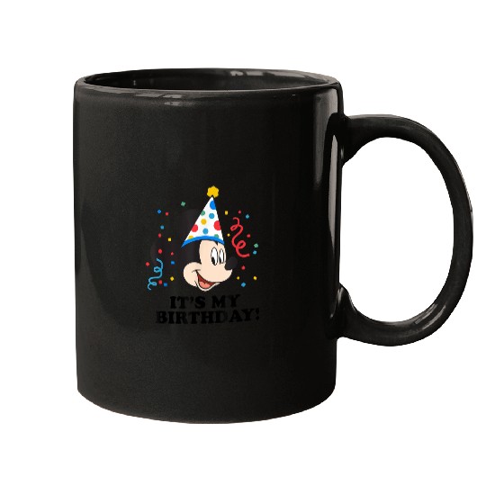 Disney Mickey Mouse Its My Birthday TShirt Mugs