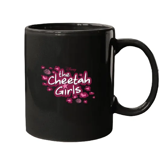 Disneyss Channel The Cheetah Girls Logo Pink Animal Print Mugs
