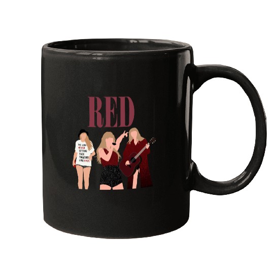 taylorswift red eras tour art Mugs