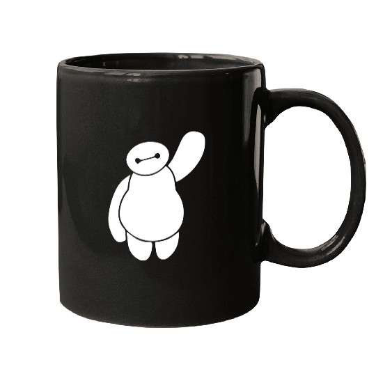 Disney Movie Big Hero 6 Baymax Waving Mugs