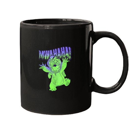 Disney Lilo Stitch Halloween Stitch Mwahaha Port Mugs