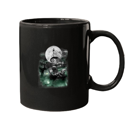 Disney Nightmare Before Christmas Overlook Tank Mugs