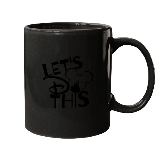 Let's do this Disney  Mugs, Disney Family Vacation Mugs
