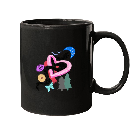 TaylorSwift eras inspired logo Mugs