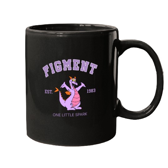 Disney Figment Mugs, Figment Est 1983 Mugs, Figment Mugs