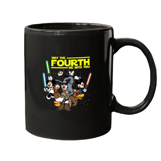 Disney Star wars May the fourth be with you Mugs, Galaxy's Edge Mugs