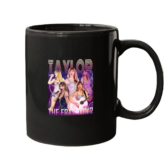Discover Kid Taylor The Eras Tour Mugs, Taylor version Vintage 90s Style Mugs
