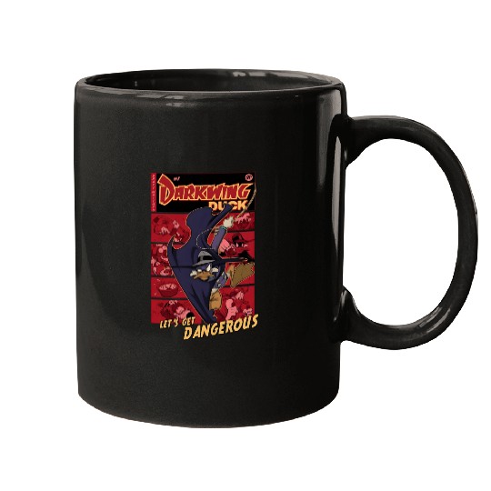 The Darkwing Duck Let's Get Dangerous Disney Mugs / Vintage Ducktales Mugs / Magic Kingdom / Disney World Disneyland Family