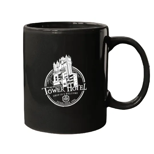 Hollywood Tower of Terror Hotel- Disney World Mugs