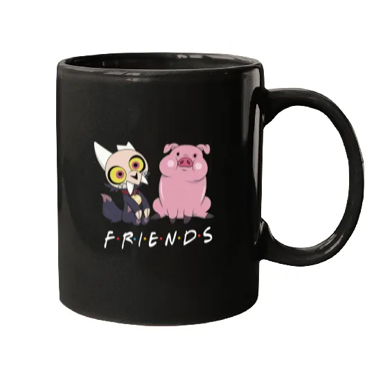 Disney Channel Gravity Falls Waddles & King The Owl House Friends Mugs