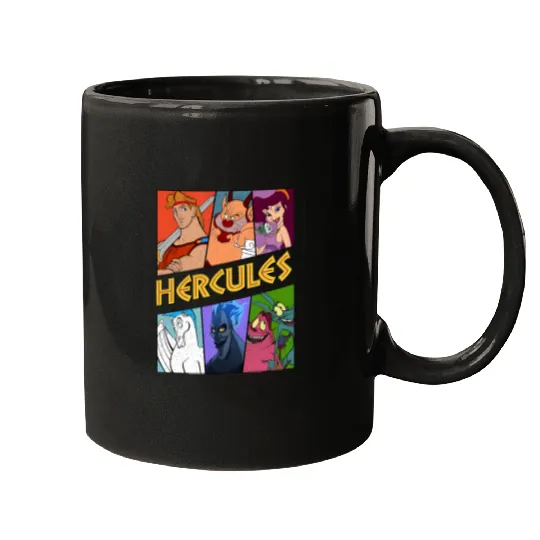 Vintage Hercules Mugs Disney Hercules Megara Hades Mugs