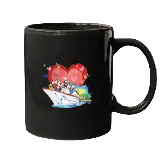 Disney Cruise Couples Mugs, Honeymoon Cruise Mugs