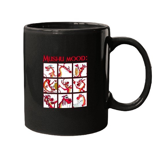 Discover Retro Disney Mulan Mushu Mood  Mugs