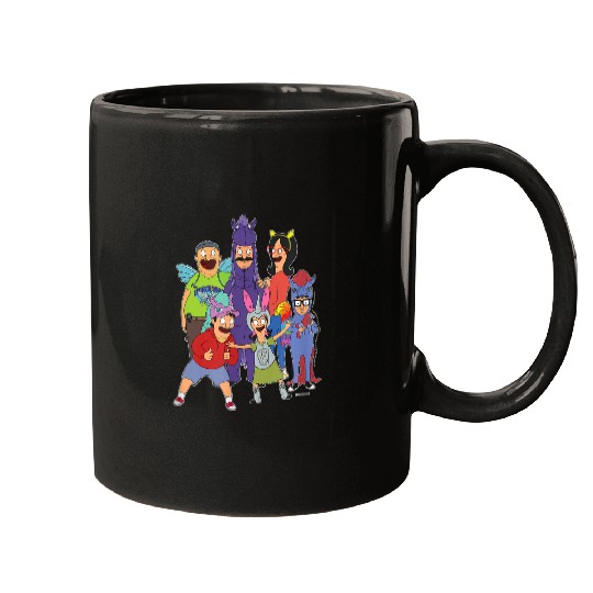 Bobs Burgers Equestranauts Family Photo Mugs