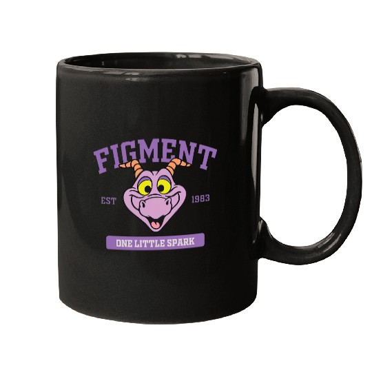Disney Figment Mugs, Epcot Figment Mugs, Figment Est 1983 Mugs