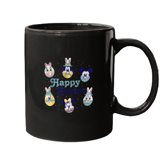 Disney Mickey And Friends Happy Easter Eggs 5 Mugs