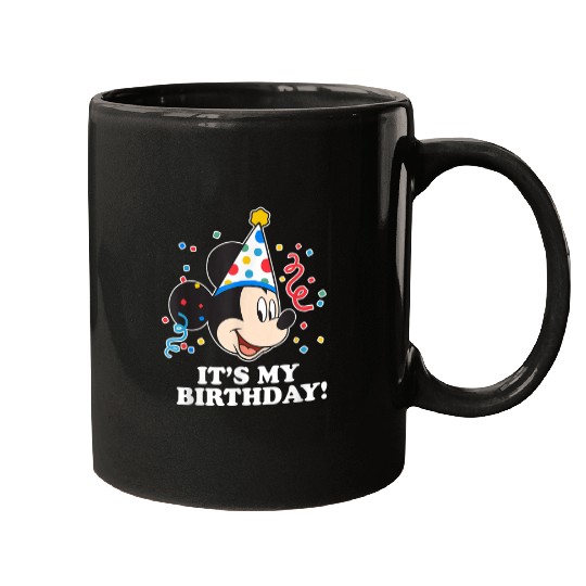 Disney Mickey Mouse Its My Birthday Shoes Amp Jewe Mugs