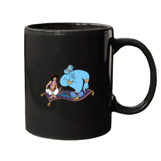 Disney Aladdin Genie Mugs, Aladdin Genie Mugs