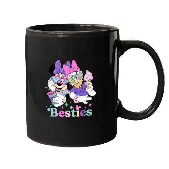 Disney with my Bestie Mugs, Disney Mugs, Minnie and Daisy Mugs, Disneyland Mugs, Friends Mugs, Besties Mugs, Disney Trip Mugs