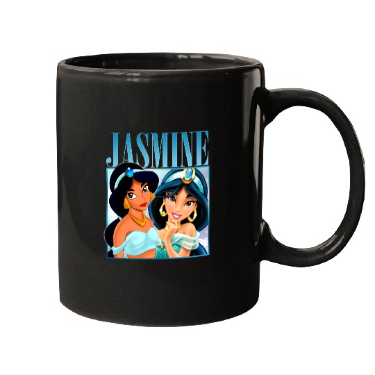 Princess Jasmine Aladdin Vintage Mugs, Jasmine Disney Mugs, Disney Character Mugs