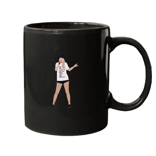 taylorr swiftt Eras Tour Red Outfit Mugs