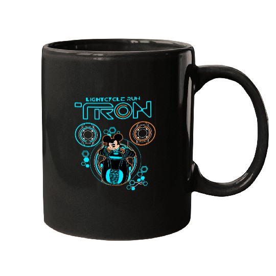 Disney Mickey Mouse Tron Lightcycle Run Ride Matching Mugs, Magic Kingdom WDW Unisex Mugs