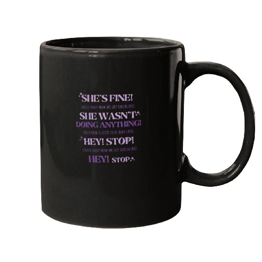 Yells at Security Guard While Singing Bad Blood Eras Tour  Hey S! Uni( Mugs