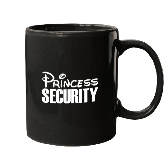 Disney Princess Security Disney Mugs, Disney Dad Mugs