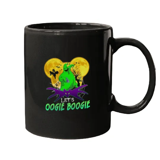 Let's Oogie Boogie Mickey Ear Halloween party Disneyland Oogie Boogie Bash Halloween Mugs, Disney trip family Mugs, Disneyland Mugs