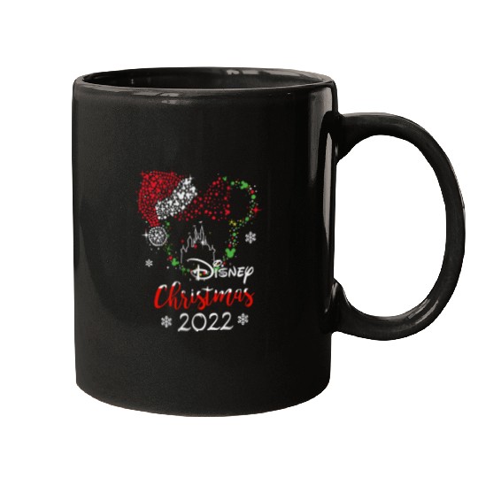 Mickey's Christmas Party Mugs, Disney Christmas Mugs