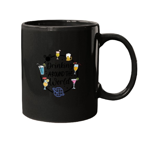 Disney Drinking Team Mugs, Drinking Around The World