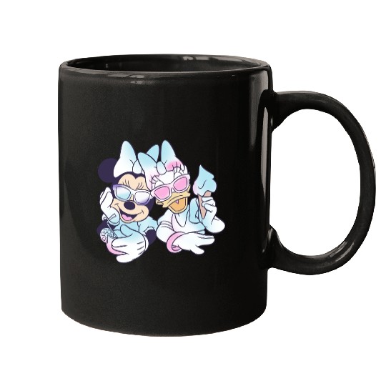 Minnie and Daisy Mugs, Disney 100 Years Of Wonder Mugs
