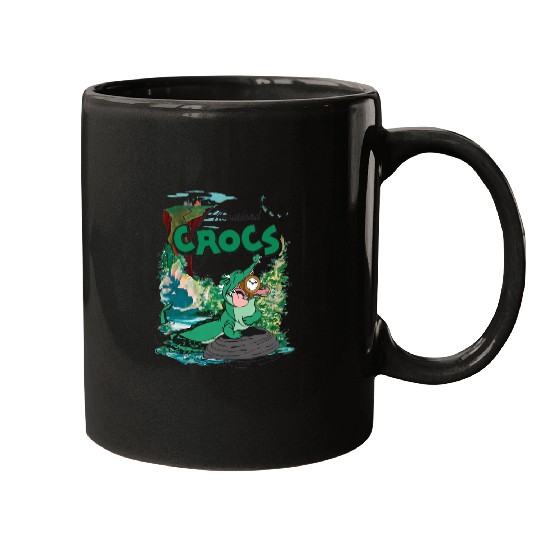 Disney Peter Pan Tick-Tock the Crocodile Neverland Mugs
