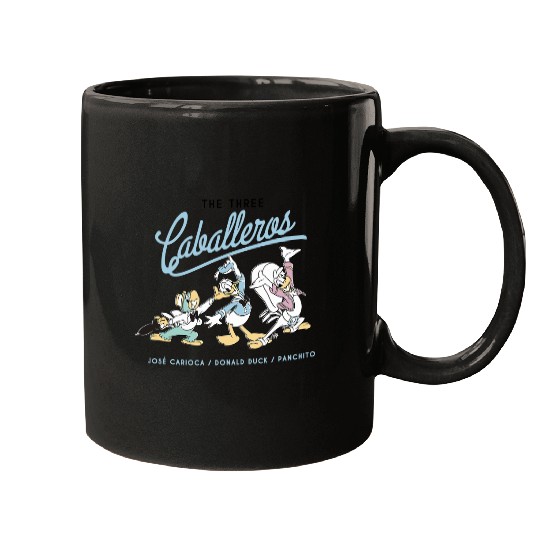 Disney The Three Caballeros Mugs, Retro Disney The Three Caballeros