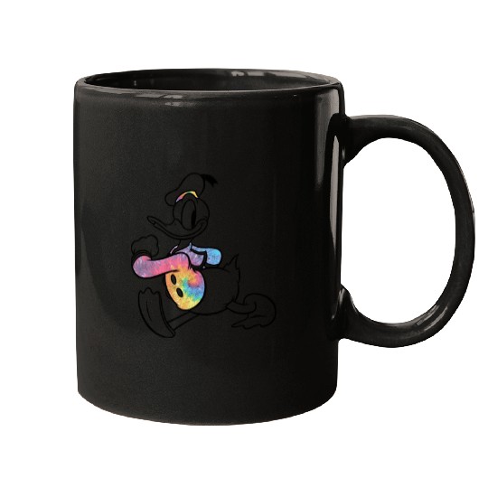 disneys mickeys And Friends Classic Donald Duck Tie Dye Mugs