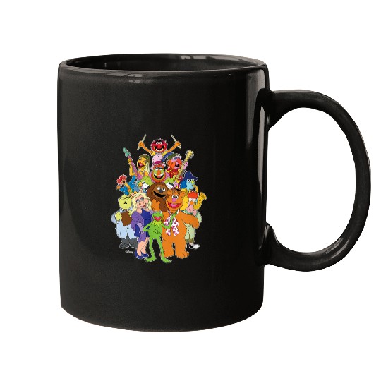 Disneyss The Muppets Group Mugs