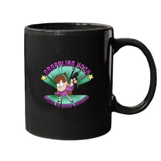 Disneyss Gravity Falls Mabel Pines Grappling Hook Logo Mugs