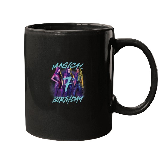 Disney Descendants 3 Magical 7th Birthday Group Mugs