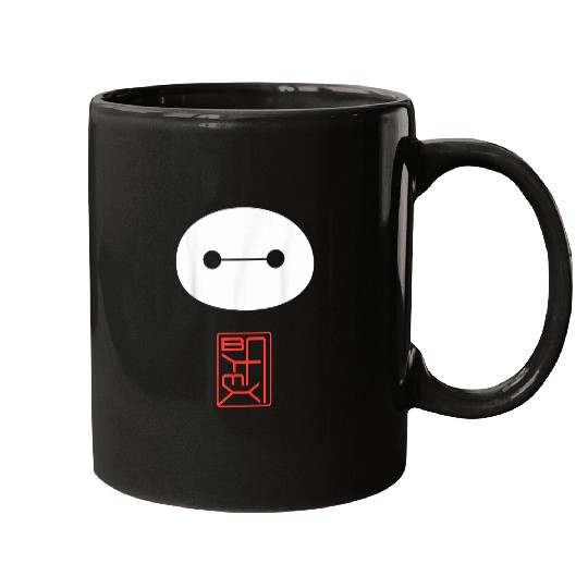 Disneyss Big Hero 6 Baymax Face Kanji Poster Mugs