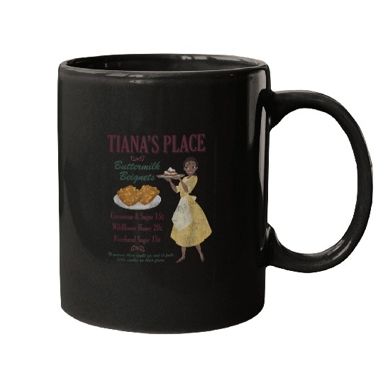 Disneyss The Princess And The Frog Tiana's Place Advertisement Mugs