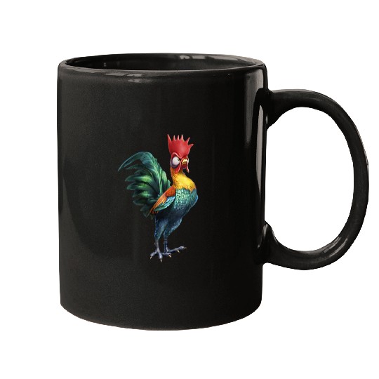 Disneyss Moana Hei Hei Left Chest Portrait Mugs