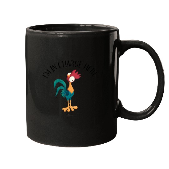 Disneyss Moana Heihei I'm In Charge Here Portrait Mugs