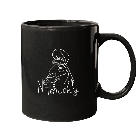 Disneyss Emperor's New Groove Kuzco The Llama No Touchy Mugs