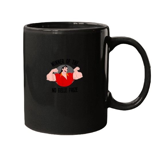 Disney Beauty and the Beast Gaston Winner No Belle Prize Mugs