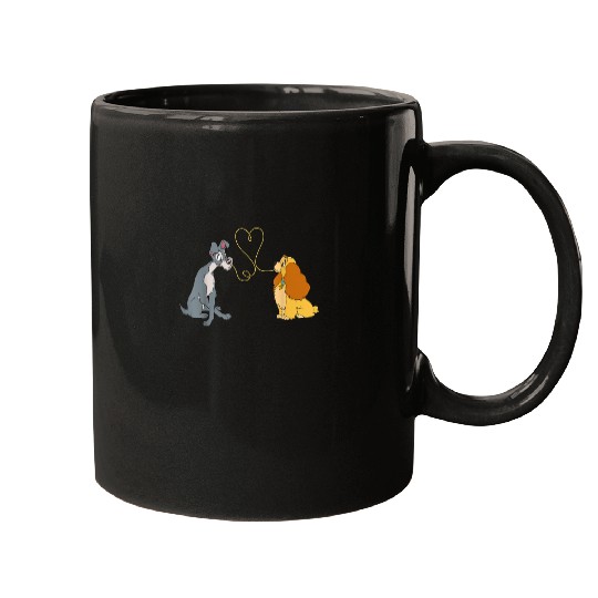 Disney Lady and The Tramp Bella Notte Mugs